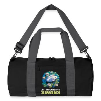 Swans Swan - Recycled Duffel Bag - black/graphite grey - Front
