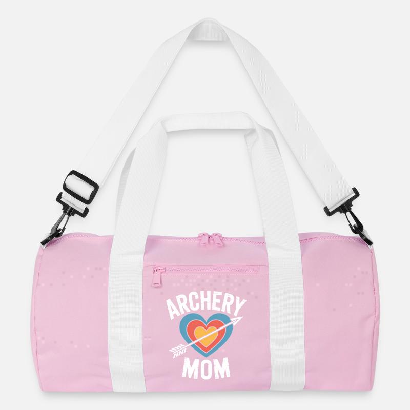 Bogenschießen Spruch Mutter Bogenschießen Geschenk Recycelte Duffel Bag