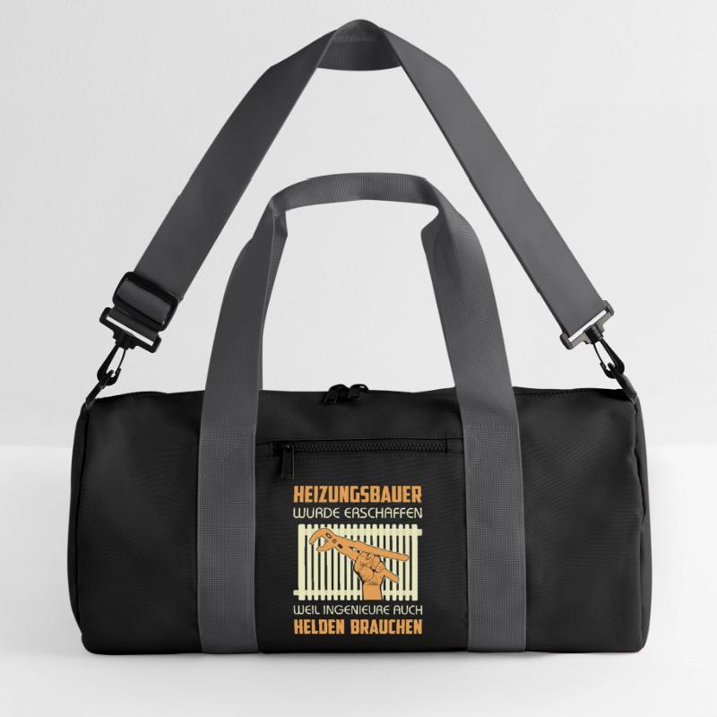 Heating Engineer Heating Construction Plumber Plumber Recycled Duffel Bag