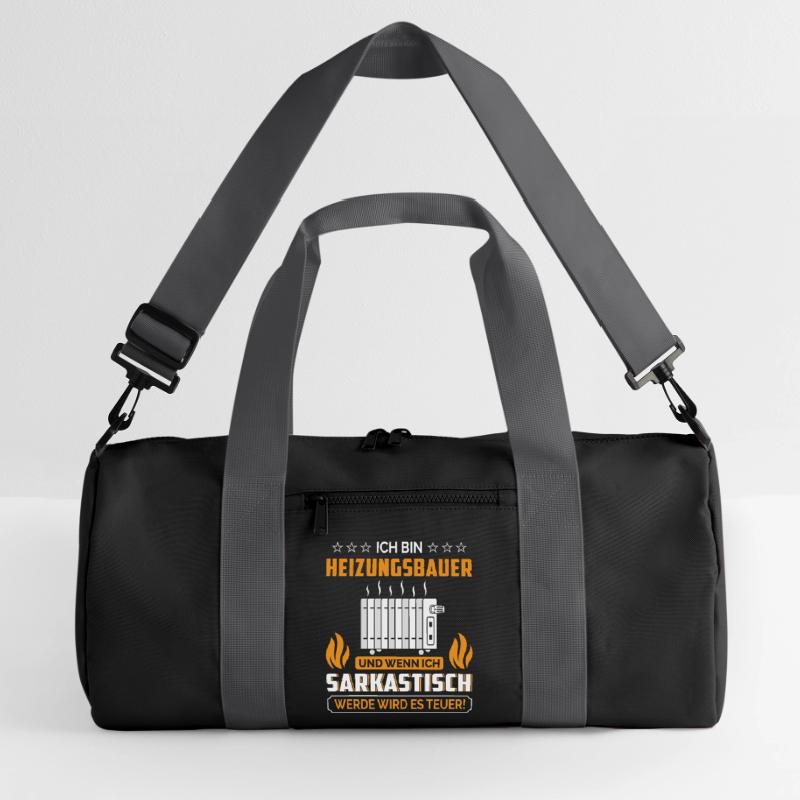 Heating Engineer Heating Construction Plumber Plumber Recycled Duffel Bag