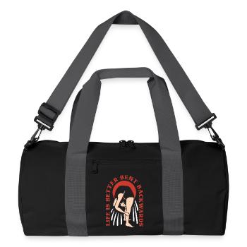 Contortionist Contortion - Recycled Duffel Bag - black/graphite grey - Front