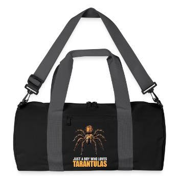 Tarantulas Tarantula - Recycled Duffel Bag - black/graphite grey - Front