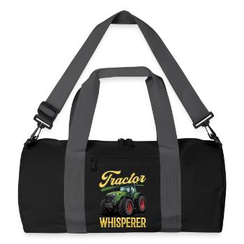 Tracteur Enfants Ferme Mode de vie - Sac de sport recyclé - noir/gris graphite - Devant