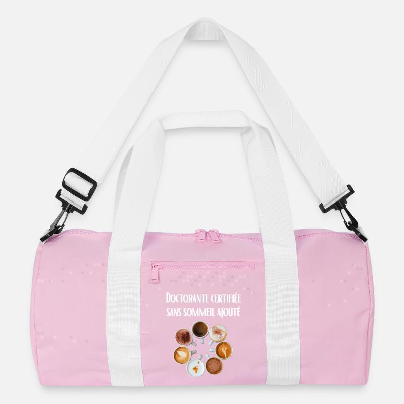 Certified PhD student with no added sleep Recycled Duffel Bag
