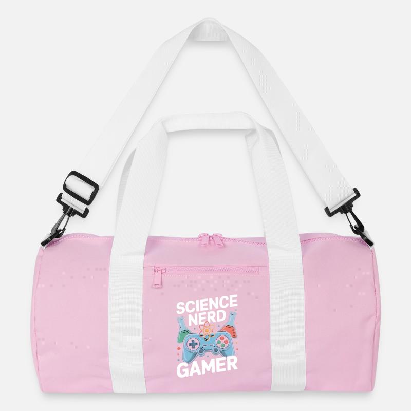 Science Nerd Gamer Controller Chemie Labor Recycelte Duffel Bag