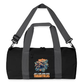 Tarantulas Tarantula - Recycled Duffel Bag - black/graphite grey - Front