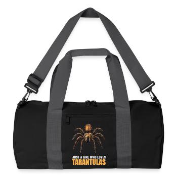 Tarantulas Tarantula - Recycled Duffel Bag - black/graphite grey - Front