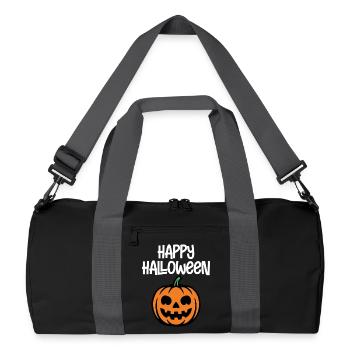 Joyeux halloween - Sac de sport recyclé - noir/gris graphite - Devant