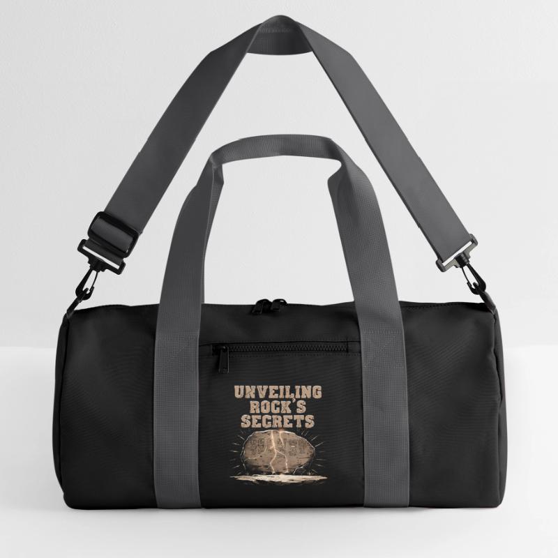 Petroglyph Petroglyphs Unveiling Rock's Secrets Recycled Duffel Bag