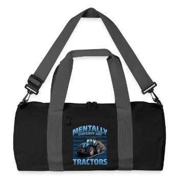Tracteur Enfants Ferme Mode de vie - Sac de sport recyclé - noir/gris graphite - Devant