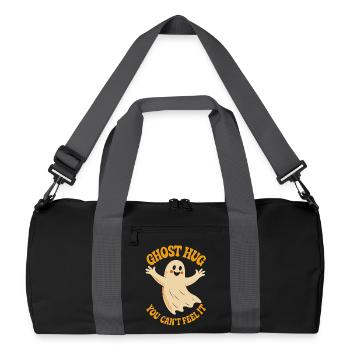 Câlin fantôme Vous ne pouvez pas le sentir mignon Halloween - Sac de sport recyclé - noir/gris graphite - Devant