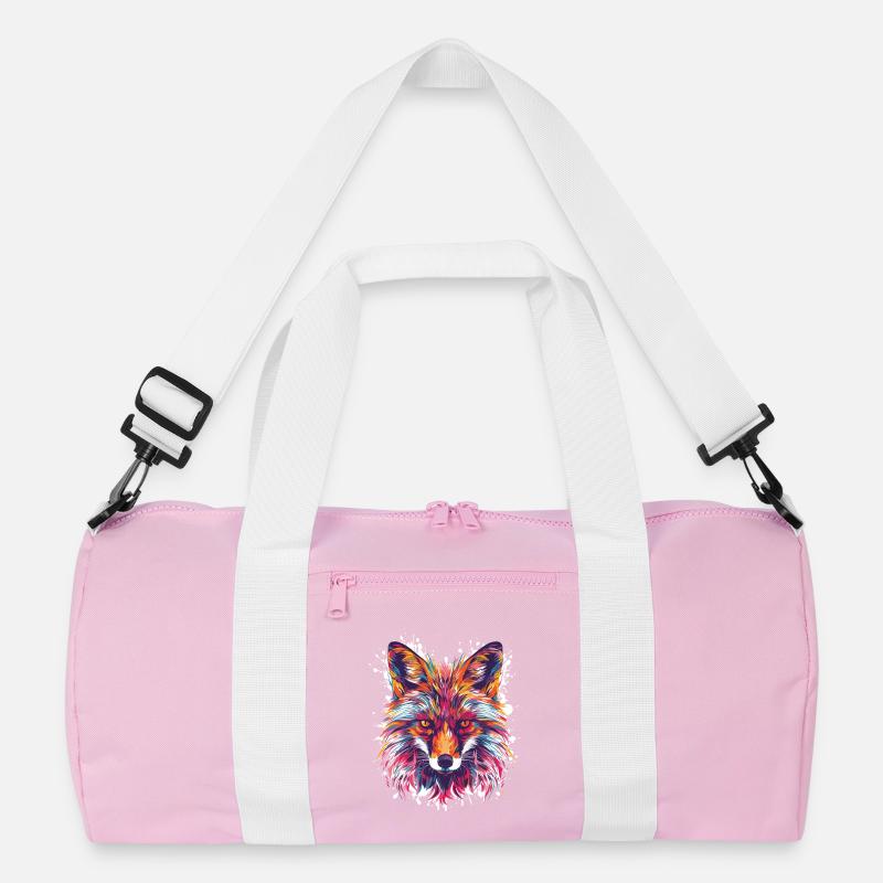Fuchs Aquarell Recycelte Duffel Bag