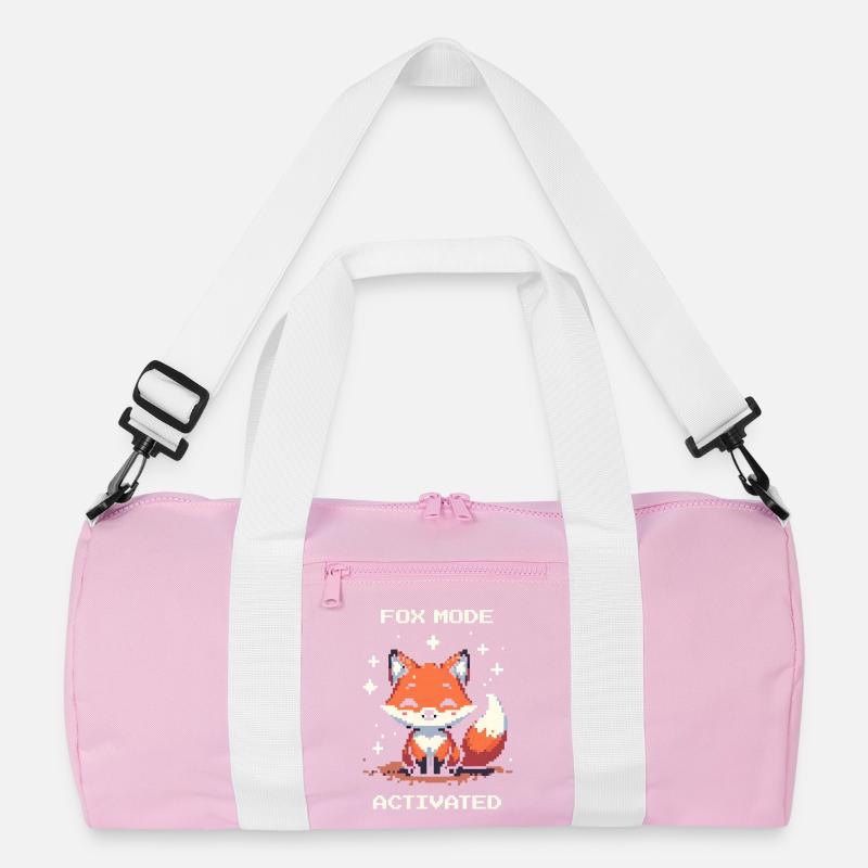 Fuchsmodus aktiviert | Schlauer Fuchs Recycelte Duffel Bag
