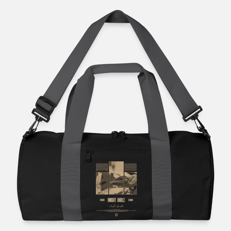 Cuban Knight Anole Lizard Owner Reptile Keeper Recycled Duffel Bag