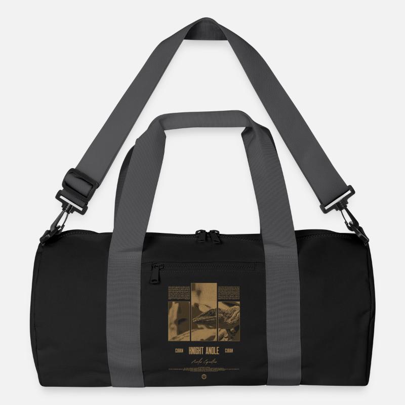 Cuban Knight Anole Lizard Owner Reptile Keeper Recycled Duffel Bag