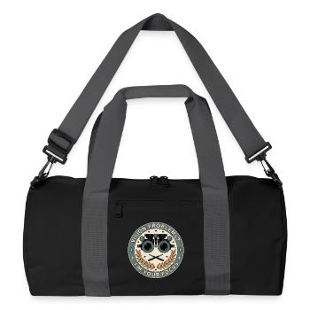 Optometrist Vision Problems I'm Ophthalmologist - Recycled Duffel Bag - black/graphite grey - Front