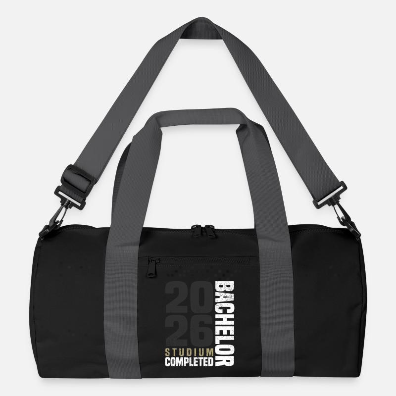 Programme de licence 2026 - Sac de sport recyclé - noir/gris graphite