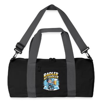 Cycling Cycling Mountain Bike MTB - Recycled Duffel Bag - black/graphite grey - Front
