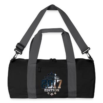 ÉDITION LIMITÉE 2017 9E ANNIVERSAIRE - Sac de sport recyclé - noir/gris graphite - Devant