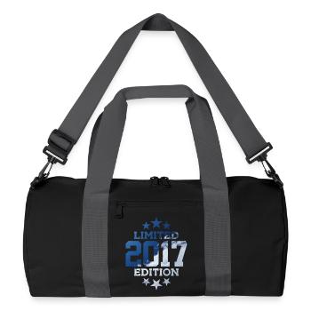 ÉDITION LIMITÉE 2017 9E ANNIVERSAIRE - Sac de sport recyclé - noir/gris graphite - Devant