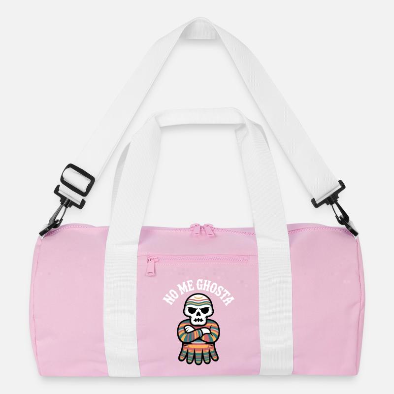 No Me Gusta Calavera Poncho Recycelte Duffel Bag