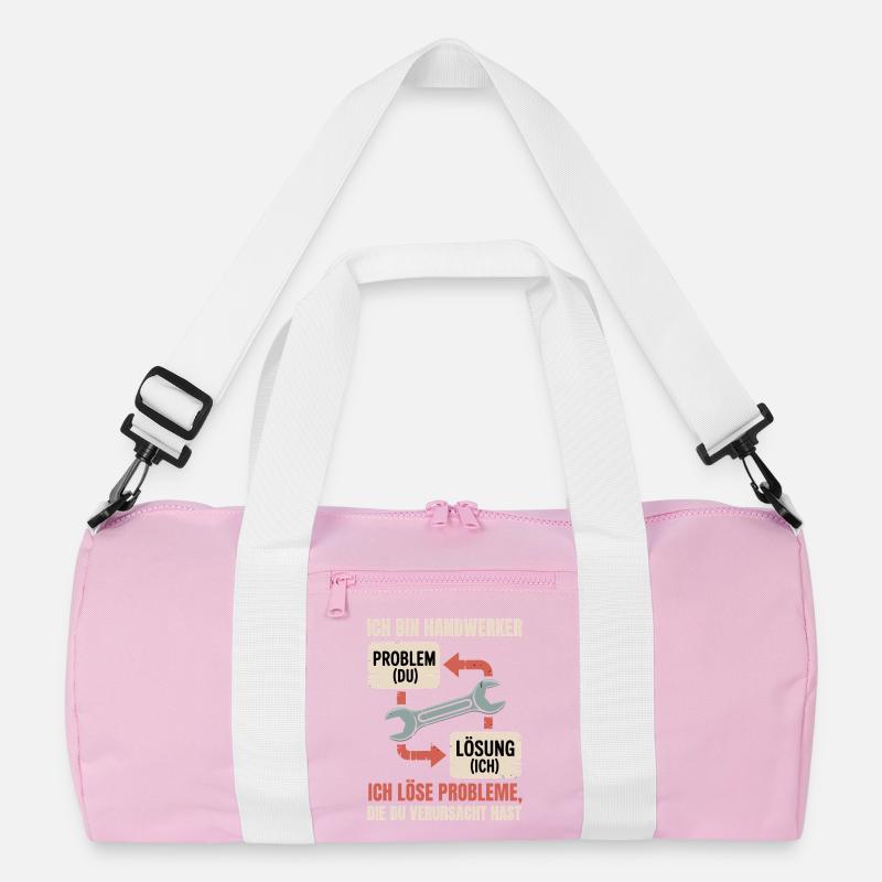 Ich bin Handwerker: Lösung statt Problem Recycelte Duffel Bag