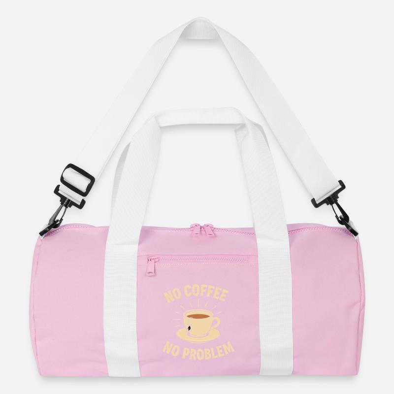 No Coffee No Problem – Tee statt Kaffee Shirt Recycelte Duffel Bag