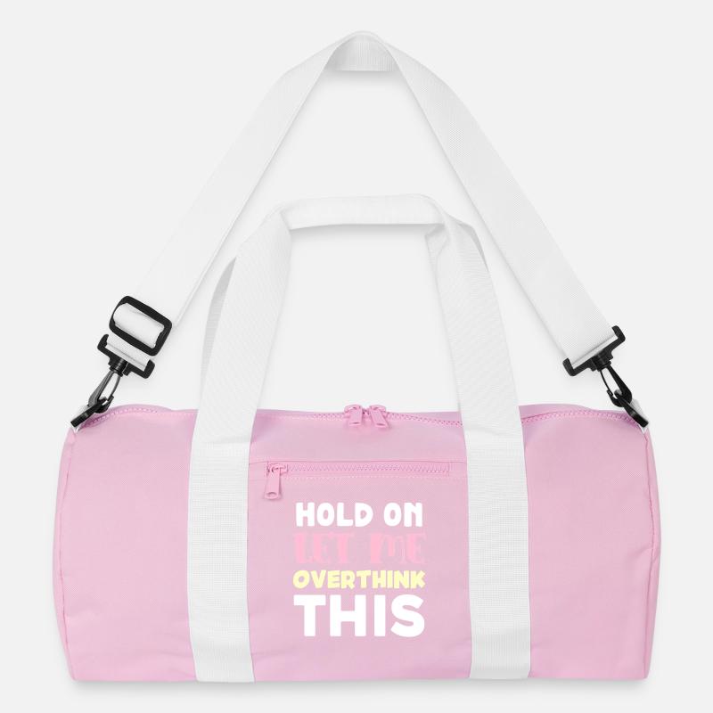 Just rethink typography first Recycled Duffel Bag