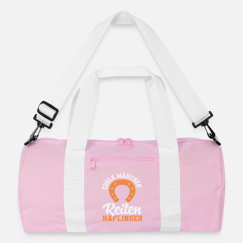 Coole Mädchen Reiten Haflinger Pony Pferd Recycelte Duffel Bag