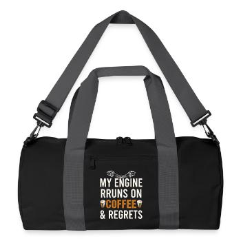 Mechanical Engineering Mechanical Engineer - Recycled Duffel Bag - black/graphite grey - Front