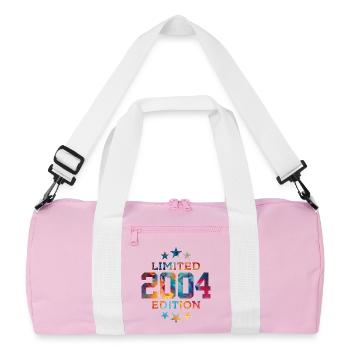 ÉDITION LIMITÉE 2004 22E ANNIVERSAIRE - Sac de sport recyclé - rose/blanc - Devant