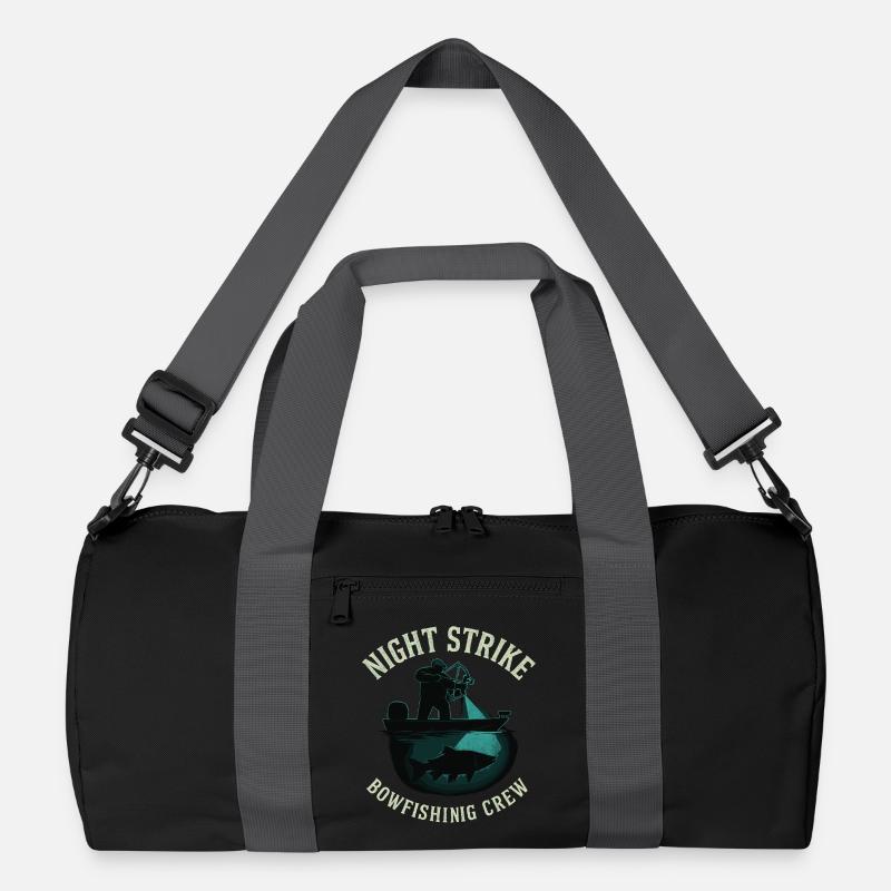 Night Strike Bowfishing Crew Abenteuer Recycelte Duffel Bag