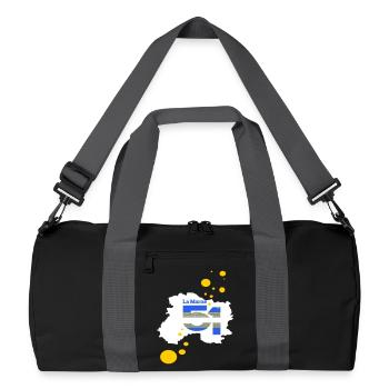 The Marne 51 - Recycled Duffel Bag - black/graphite grey - Front