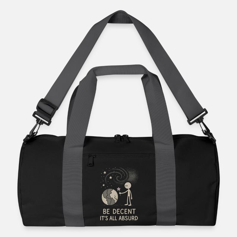 Ethischer Nihilismus, Existenzieller Humor, Recycelte Duffel Bag