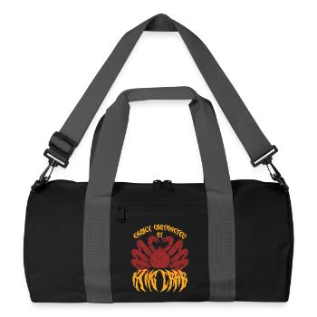 Crabe royal d’Alaska - Sac de sport recyclé - noir/gris graphite - Devant