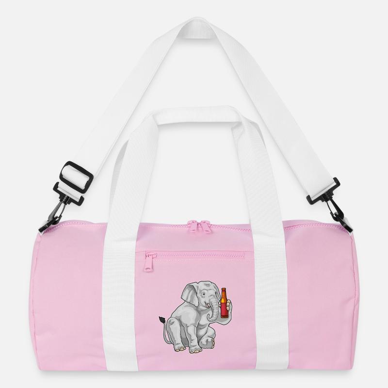 Elefant Flasche Bier Recycelte Duffel Bag