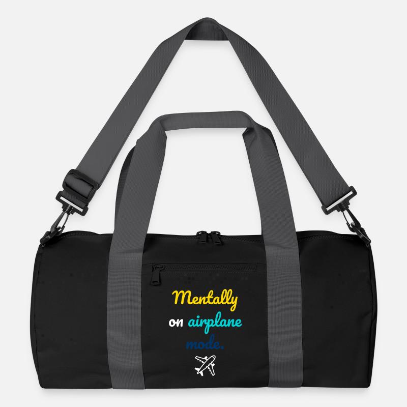 Mentaler Flugmodus Recycelte Duffel Bag
