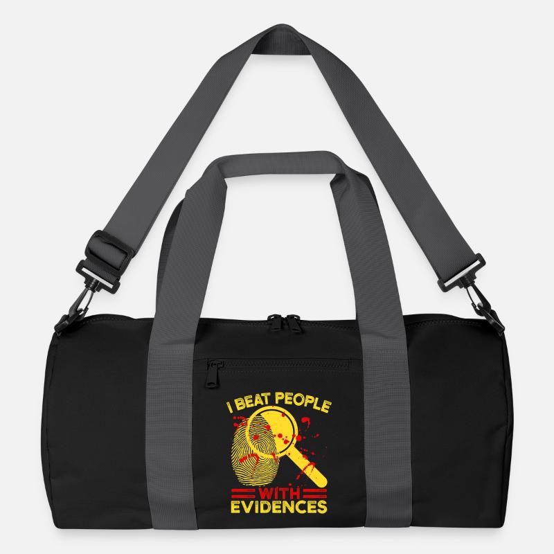 Forensic Science Major Beat People With Evidences Recycelte Duffel Bag