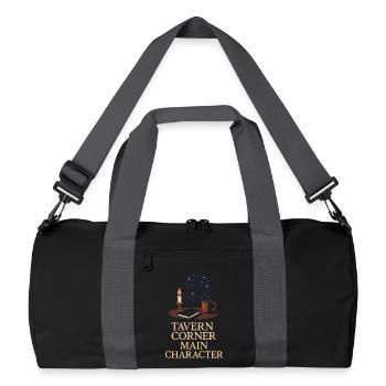 Booktok Fantasy Bookish Humor Geschenk Für - Recycelte Duffel Bag - Schwarz/Graphitgrau - Vorne