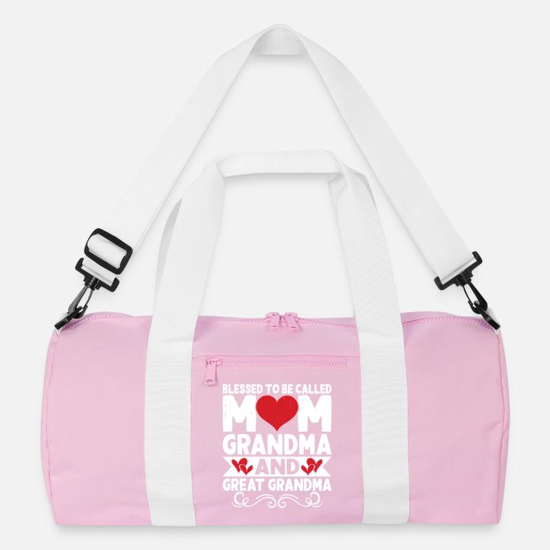 Oma Mama Geschenk Weihnachtsgeschenke Großmutter  Recycelte Duffel Bag