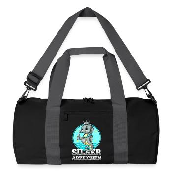 Silver Badge Swimming Passed Performance - Recycled Duffel Bag - black/graphite grey - Front