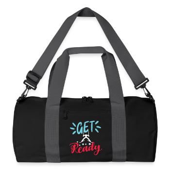 Prêt à skier - Sac de sport recyclé - noir/gris graphite - Devant