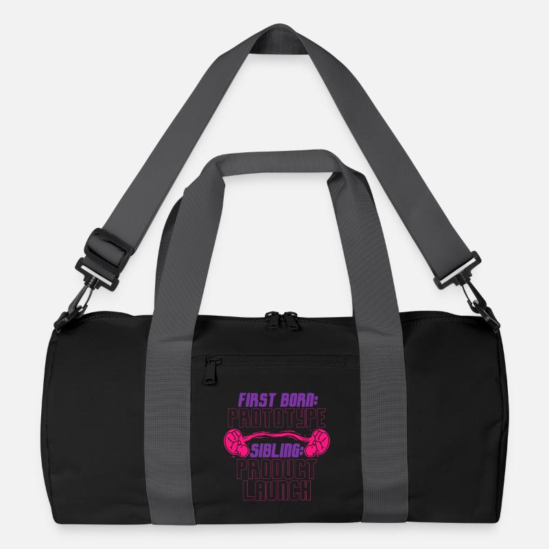Erstgeborener Bruder Schwester Recycelte Duffel Bag