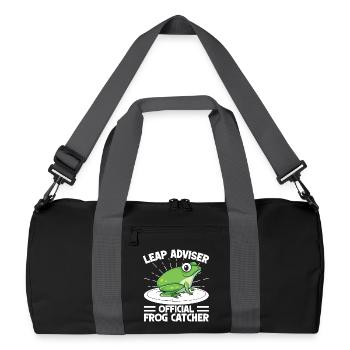 Frog Catcher Leap Adviser Frog - Recycled Duffel Bag - black/graphite grey - Front