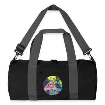 Humanity Equality - Recycled Duffel Bag - black/graphite grey - Front