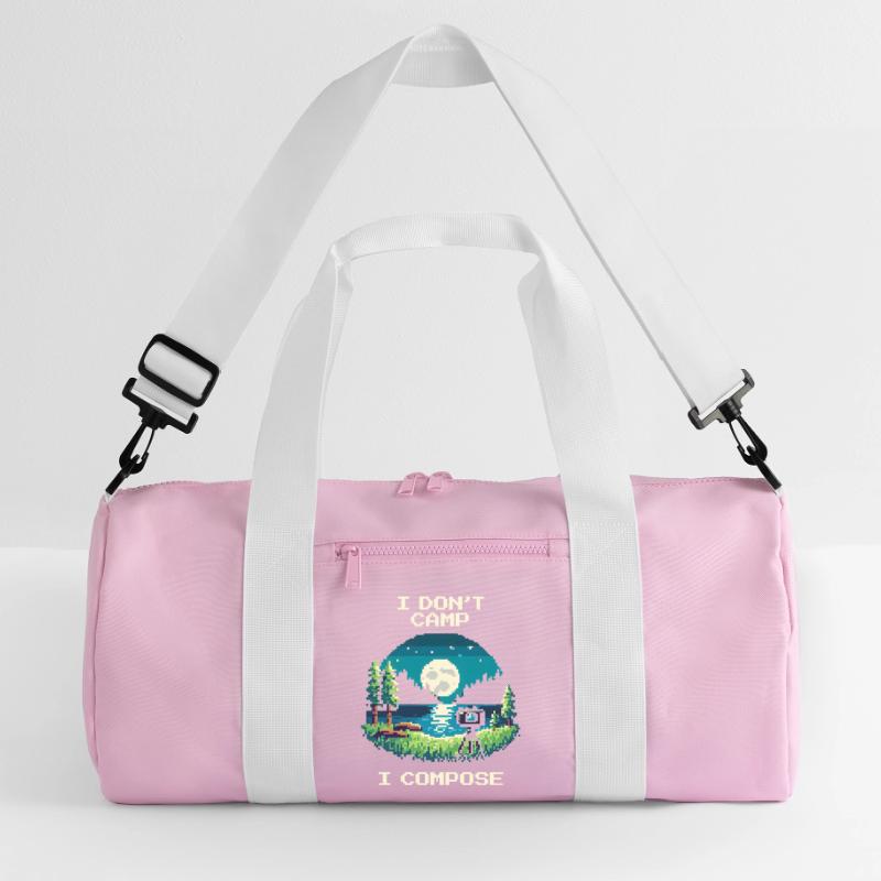 I don't camp, I compose | Composition Recycled Duffel Bag