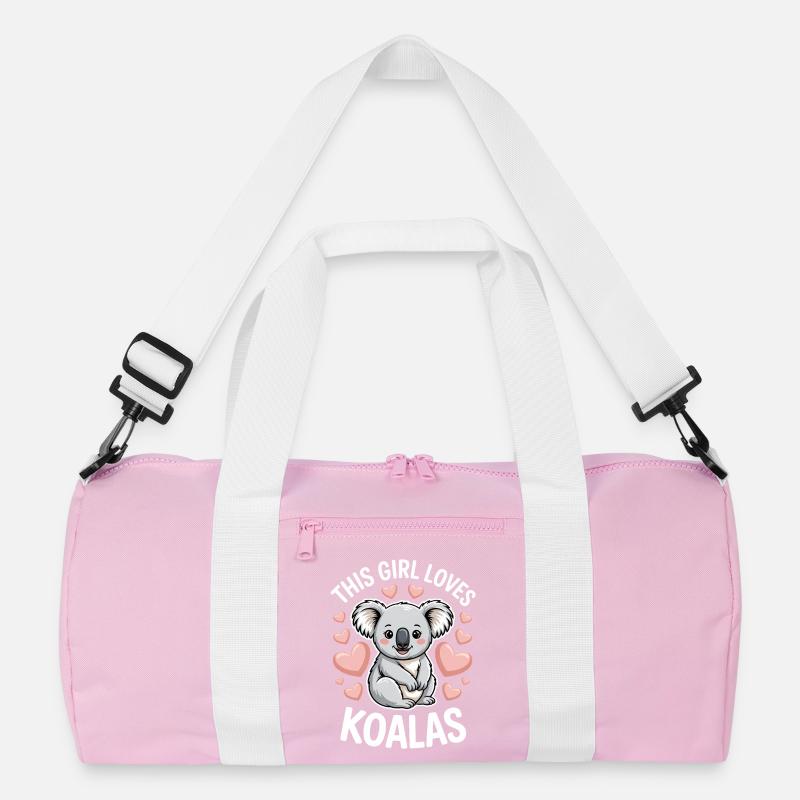 Koala Spruch Mädchen Lustiges Koala Geschenk Recycelte Duffel Bag