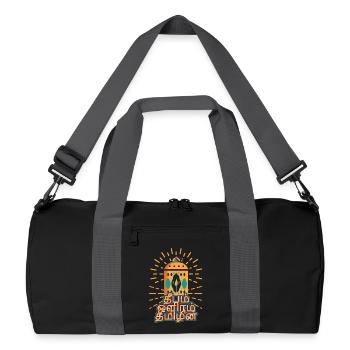 Tamil Tamilisch Sri Lanka - Recycled Duffel Bag - black/graphite grey - Front
