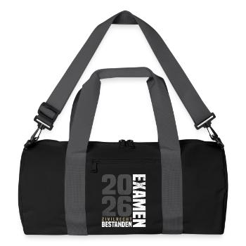 Exam in Civil Law 2026 - Recycled Duffel Bag - black/graphite grey - Front