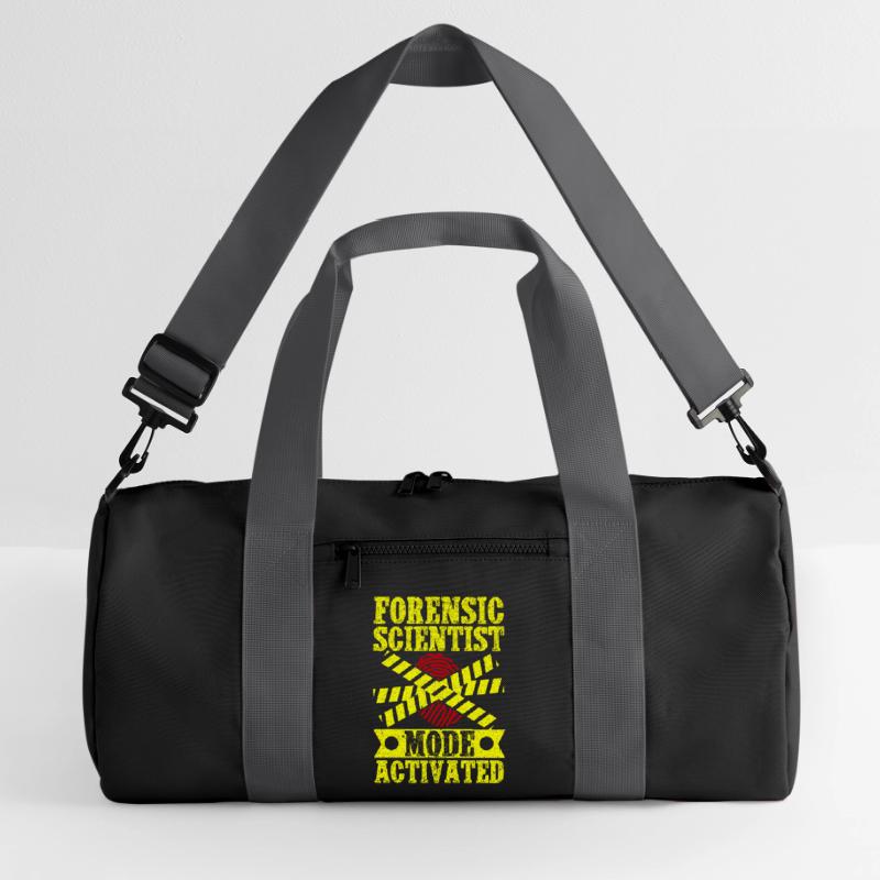 Forensic Science Major Mode Activated Forensics Recycelte Duffel Bag